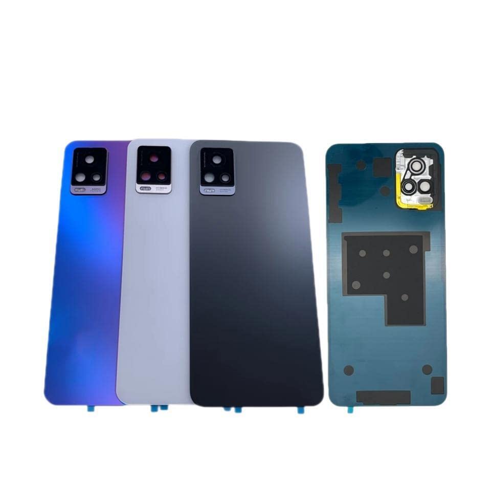 Cubierta trasera para VIVO S7 de vidrio carcasa de repuesto blanco