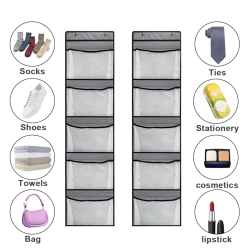 Cragmut 2 Pack Over Door Storage Organiser - Image 4