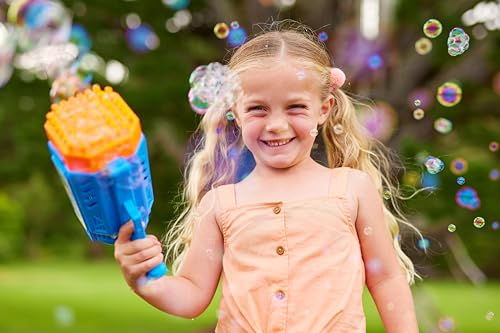 Bunch O Bubbles 2er-Pack Mittlerer Motorisierter Dip Blaster, Automatische Seifenblasenmaschine Für Kinder, Sommer Outdoor-Pool-Pistolen Spielzeug Mit 125ml Kapazität