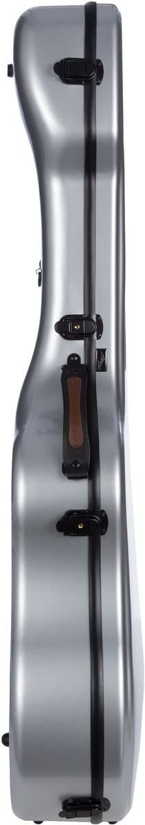 M-Case Façonné Etui pour Guitare Classique 39” - 4/4 Fiberglass Ultra Light Argent