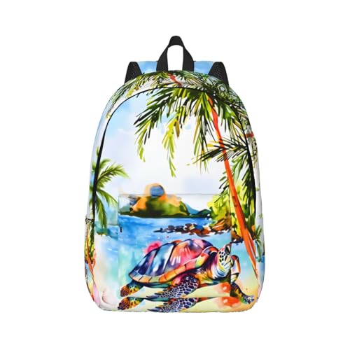 Sac à dos tendance avec tortue de mer pour exprimer votre amour de la nature sauvage