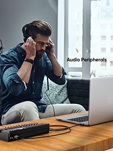 CableCreation USB Printer Cable 3.3FT, USB 2.0 Printer Cable to Computer, USB A to USB B Printer Cord for HP, Brother, Epson, Canon, Piano, Dac, Aluminum Case, Space Gray 1m