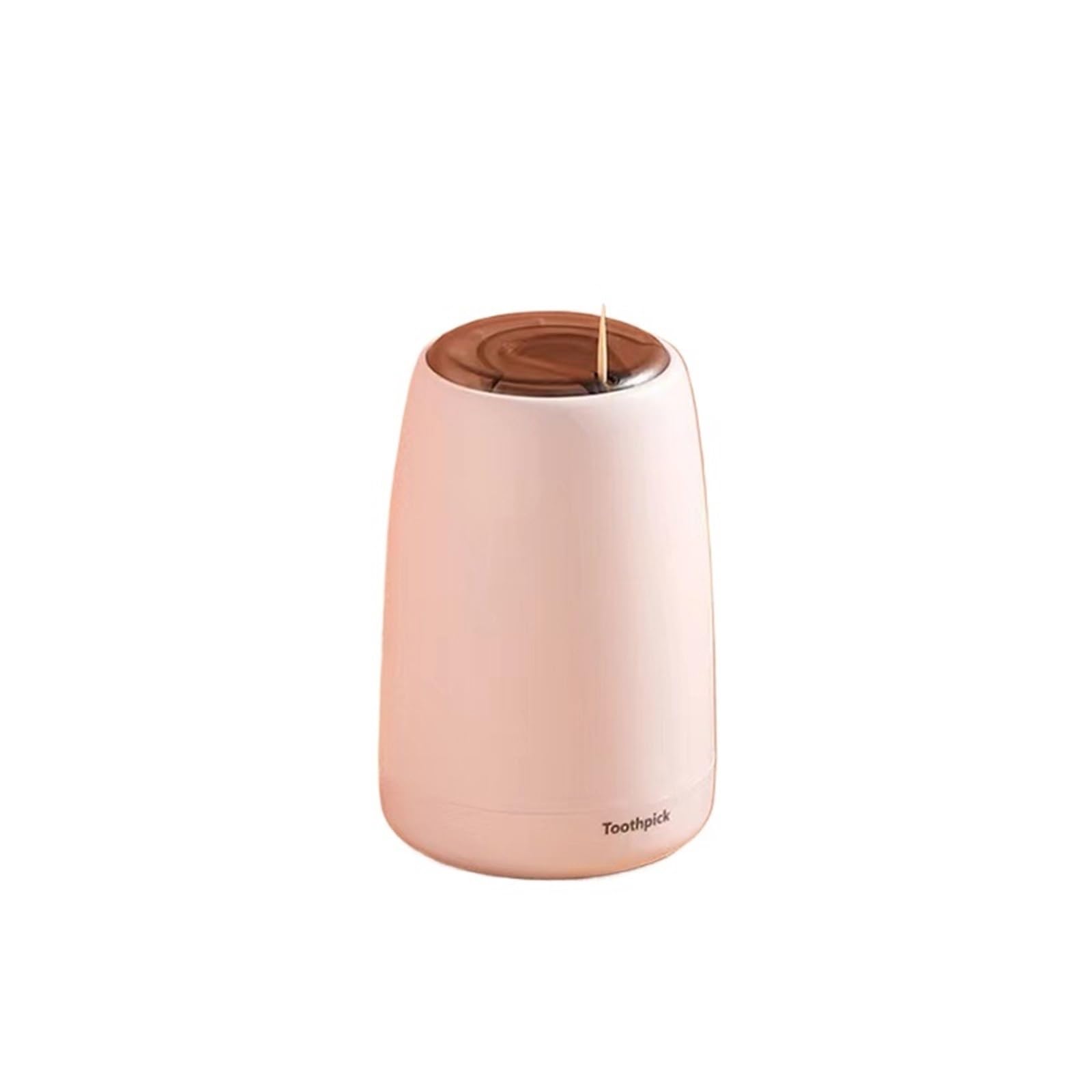Giyxhu Color3 4Pcs Creative Automatic Toothpick Holder Container Household Table Box Plastic Push-Type Round Storage Dispenser For Toothpick