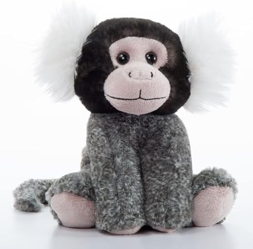 The Petting Zoo Common Marmoset Stuffed Animal Plushie
