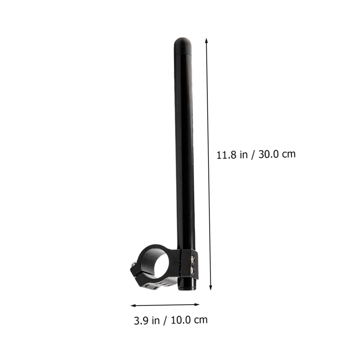 SOLUSTRE Bracelets de Guidon Cnc en Alliage D'aluminium Noir, Remplacement Direct, pour Fourche 41mm, Moto