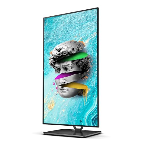Image of AOC U27U2DP 27 inch 4K Frameless Monitor, UHD 3840 x 2160, KVM, RJ45, USB-C Docking, Height Adjustable Stand