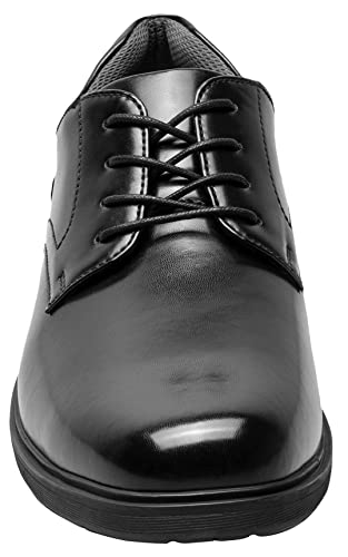 Nunn Bush Men's Pro Plain Toe Oxford with Kore Slip Resistant Comfort Technology3