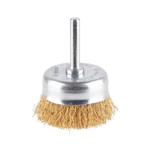 Bosch Escova De Aço Copo Para Furadeira Arame Ondulado 50Mm