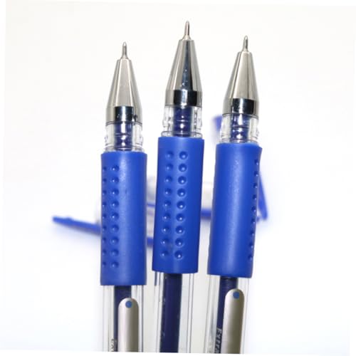 DOITOOL 12 bolígrafos de gel azul punta fina miniatura 3