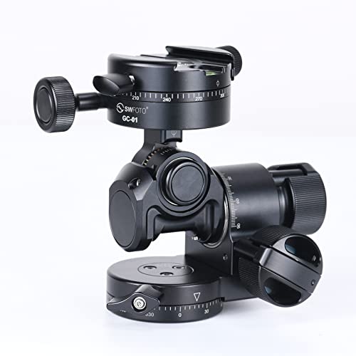Amazon | SWFOTO GH-PROII+ ギア雲台 アルカスイス 3方向独立調節 3way