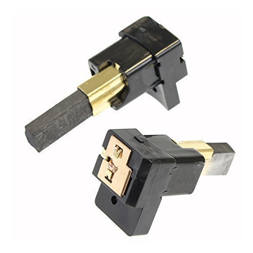 Vacuum Cleaner Motor Carbon Brushes & Housing Compatible with Dyson DC11, DC14, DC19 1 x Pair