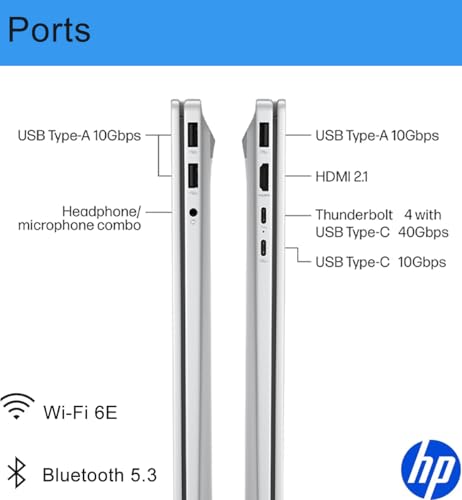 Image of HP OmniBook 7 AI Laptop (17.3 inch FHD Touchscreen, NVIDIA RTX 4050 6GB, Intel Core Ultra 7 258V, 32GB DDR5, 4TB SSD) Copilot+ PC, Next Gen Envy 17 for Business, Gaming & Design, IR Webcam, Win 11 Pro
