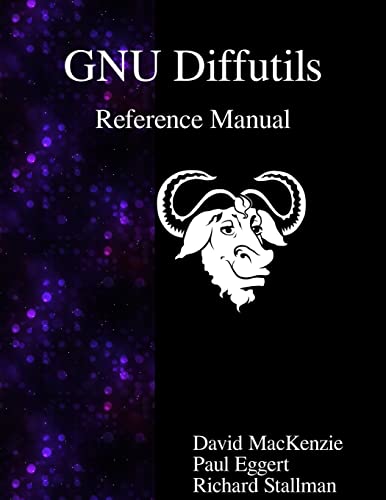 GNU Diffutils Reference Manual 9888381547 Book Cover