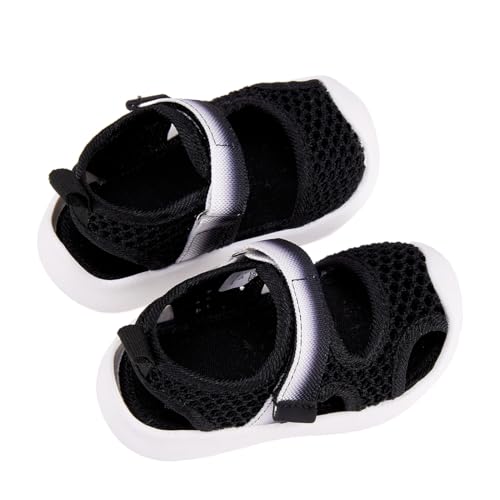 Image of BMCiTYBM Baby Boy Girl Closed Toe Summer Toddler Sandals Lightweight Shoes Infant Non-Slip First Walking Sneakers 6 9 12 18 24 Months 2-3 Years