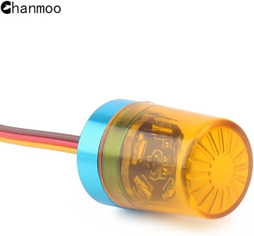 Miniatura 3 de 110 114 RC Car Led Flash Lights Police OD 9MM Multifunción 360 grados giratoria lámpara intermitente para 110 RC Off Road Car 114 Tamiya Tractor RC