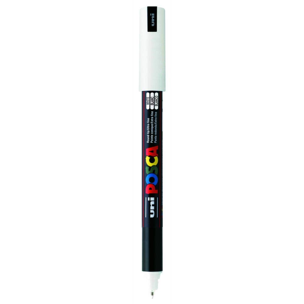 Posca 1MR Markers (White Ink, Pack of 1)