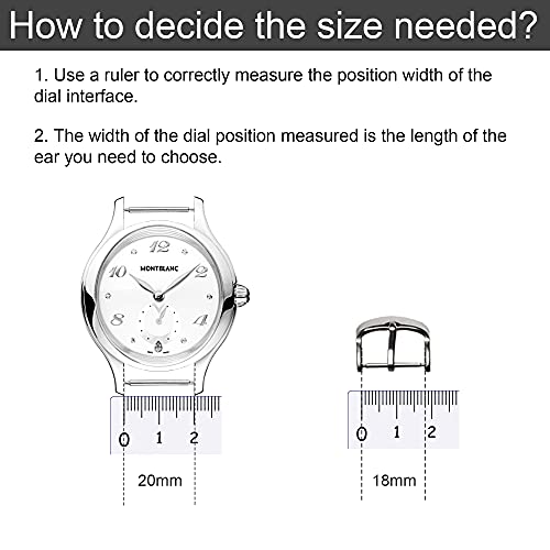 Spring Bar Tool, Watch Band Tool Set, Watch Wrist Bands Strap Removal Repair Fix Kit with Extra 3 Tips Pins & 40PCS Heavy Duty Stainless Steel Pins