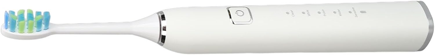 Electric Toothbrush elektrikli diş fırçası 5 Modes Rechargeable Toothbrush with Powerful Motor IPX7 for Adults and Kids White Electric Toothbrushes