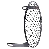 perfk Schwarz Scheinwerfer Abdeckung Scheinwerfergitter für Honda GN125 CG125, Φ160mm, Leichter Einbau - Schwarz, Square Hood