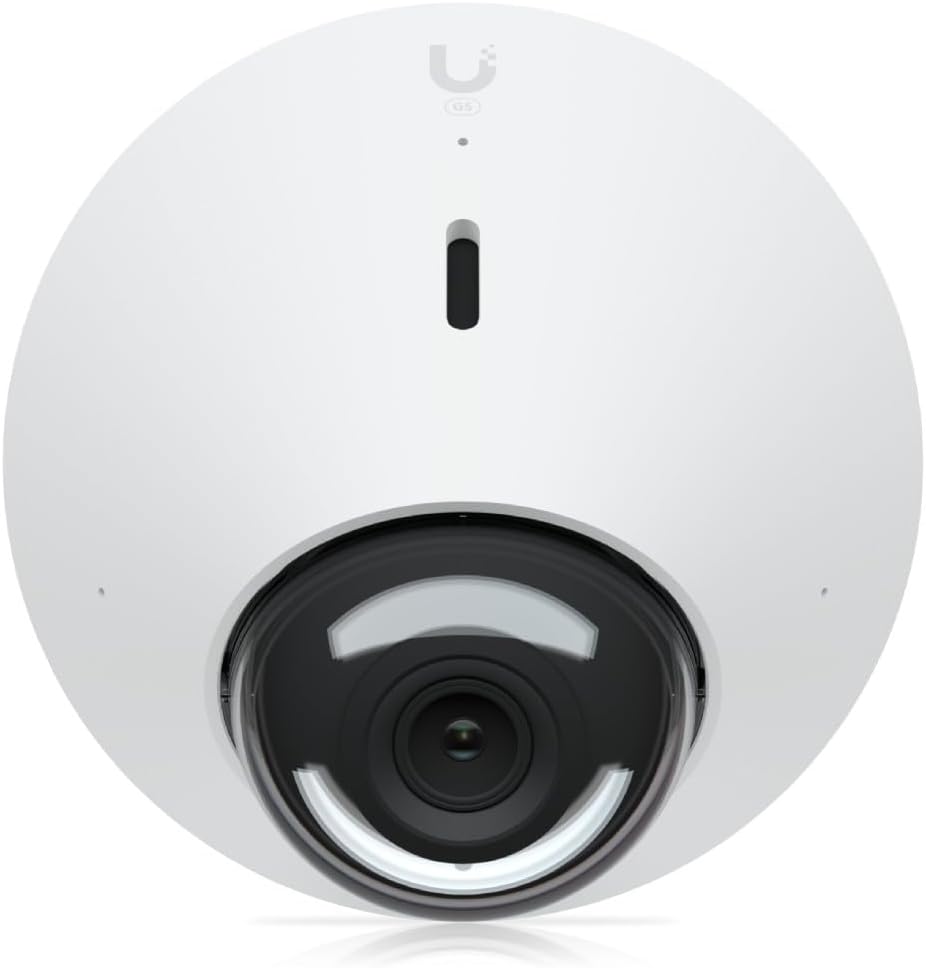 Top-down view of the Ubiquiti UniFi G5 Dome Camera.