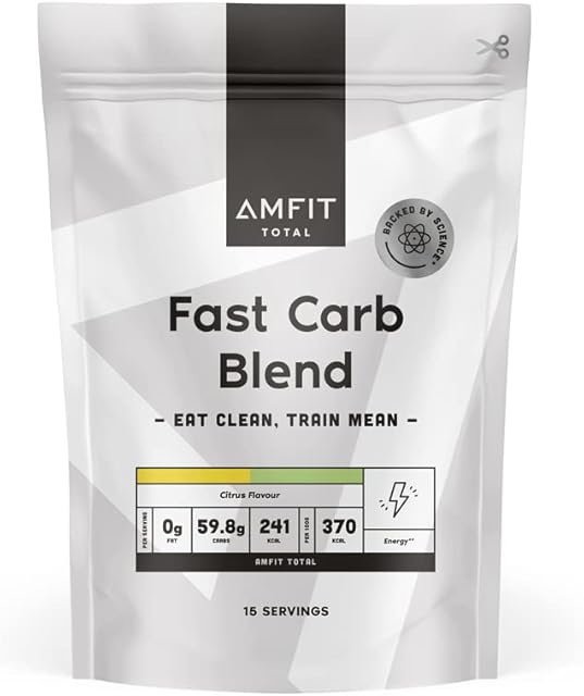 Amazon Brand - Amfit Nutrition Fast Carb Blend, 1kg