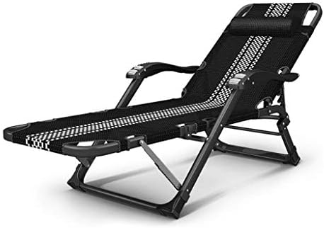 Genérico Tumbona Plegable Resistente para jardín, reclinable y portátil, Mueble Relajante Ajustable para Patio y jardín, Ideal para Disfrutar de Vistas panorámicas.