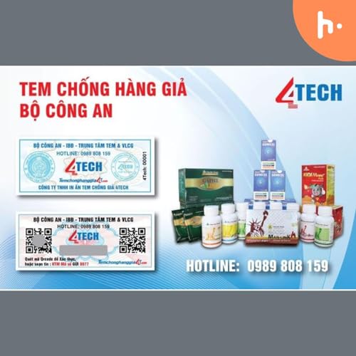 Tem chong hang gia decal in hologram co gi dac biet cover art