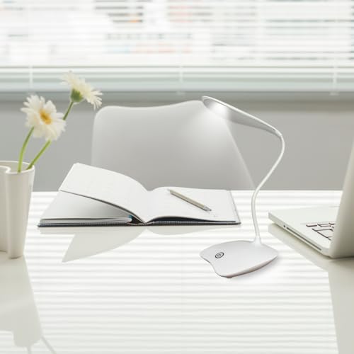 Luminária de Mesa Articulável com 3 Níveis de Iluminação. Moderna Inovadora e Decorativa, Ideal para