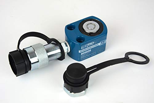 Image of TEMCo HC0030 Low Profile Height Hydraulic Cylinder Puck 5 Ton, 0.28 inch Stroke (Optional Tonnages Availiable)