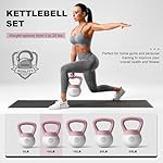 Soft Kettlebell 5LB/10LB/15LB/20LB/25LB, Kettlebells Set Soft Kettle Bell Anti-Slip Grip Weight for Home Gym Strength Training - Image 3