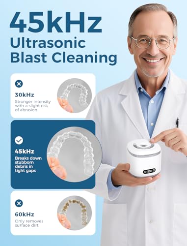 Ultrasonic Cleaner for Retainers