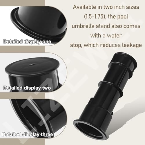 image for LIZEWEI US105 Umbrella Stand with Sleeve and Center Cap W/Umbrella Sta