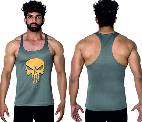 Image of DK Active Wear Men's Solid Slim Fit Exercise & Fitness