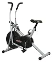 IRIS Air Bike 201 Body Gym Exercise Cycle for Home Gym Use with Dual Action, Electronic Meter Display for Distance, Time, Calories Burned & Speed gallery image