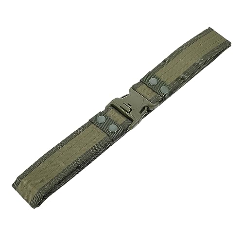 1pc Camouflage Webbing Belt for Outdoor Sports Lightweight and Durable Waist Belt for Men Suitable for Hiking Hunting and Field Operations
