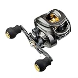 Angelrolle mit 6, 3, 1 Übersetzung, Anti- und Konstruktion für ein besseres Angelerlebnis (links gelb)