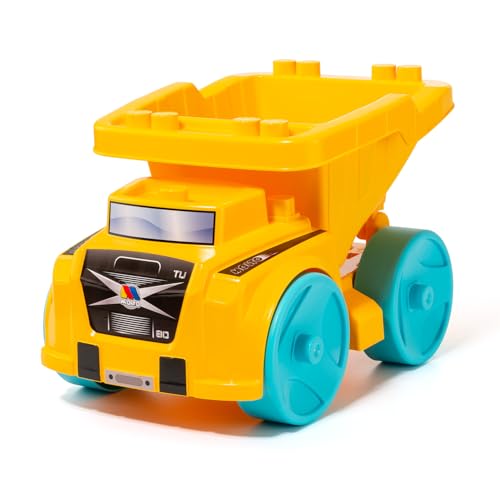 Molto | Camion Con Cassone Ribaltabile Da Spiaggia Con 6 Giocattoli - Camion Giocattolo Per Sabbia E Giardino - Giocattolo Per Bambini Con Carico E Scarico - Ideale Per Bambini - 4