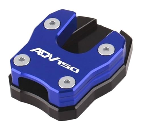 Plaque support élargie ADV150 béquille moto stable sol meuble