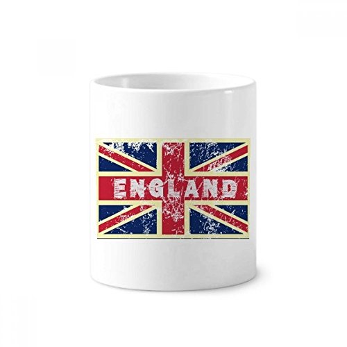 Mug Union Jack rangement bureau céramique blanche tasse originale fini le désordre
