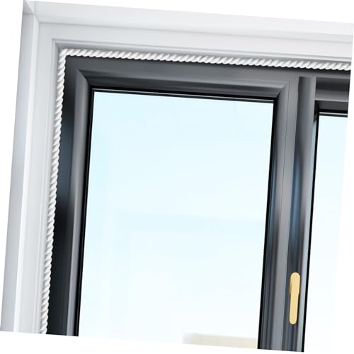 jojofuny 3 Pecas linhas suaves decorativas em pvc decoração de casa moldura quadro borda de acabamen