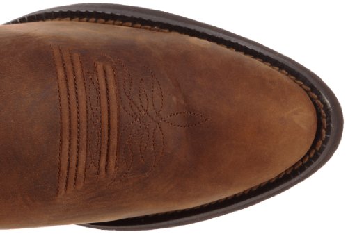 Justin Boots Men\'s Stampede Collection 13\" Western Boot Medium Round Toe,Sorrel Appache,10 EE US