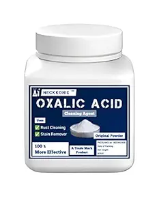 NECKKONIX Oxalic Acid Powder- 400 Grams |Tile Cleaner| |Floor Cleaner| |Granite Cleaner| |Rust Cleaner| |Stain Remover|