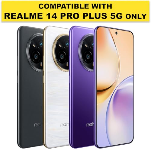 Image of RIGGEAR Shockproof Sleek Hybrid Armor Back Cover Case for Realme 14 Pro Plus 5G (Smoke Black Matte PC + Black TPU Bumper)