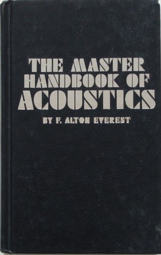 The master handbook of acoustics 0830600086 Book Cover