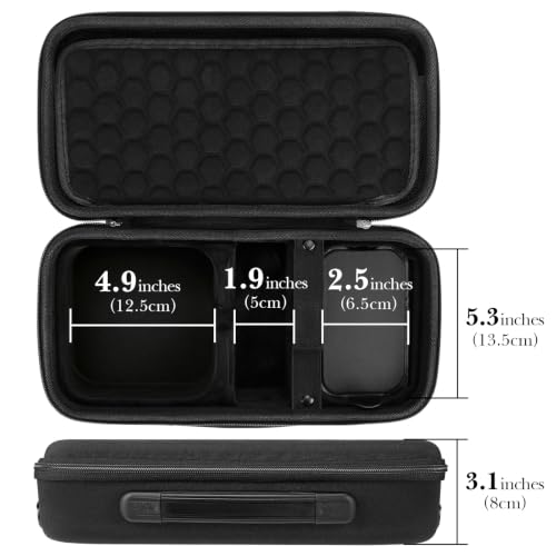 Funda para Mac Mini antichoque maletín con compartimentos para Magic Mouse y Trackpad 4