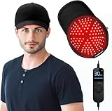 Laser Hair Growth Cap, Red Light Hat, Black