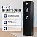 BlackSmith 6 Rifle Gun Safe for Home Rifle and Pistols Long Gun Safe 0.1s Quick Access Biometric Rifle Safe Fingerprint Gun Cabinet Keypad with Door Panel Organizer Dual Alarm Password Memory Function