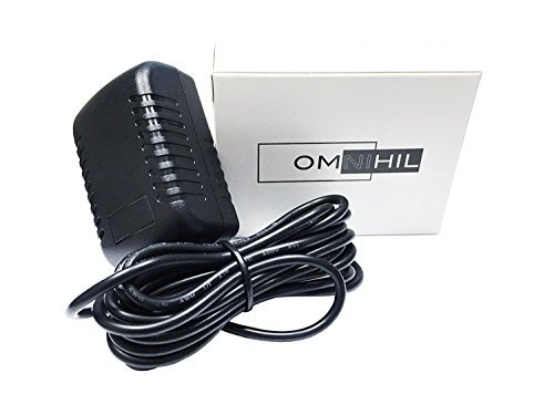 OMNIHIL (8 Feet Extra Long) AC/DC Power Adapter+USB Charger Compatible with WowWee CHiP Robot Toy Dog - (Smartbed & Watch)
