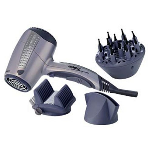Infiniti by Conair 1875 Watt Professional Nano Silver Tourmaline Ceramic Styler, Iridescent Gray