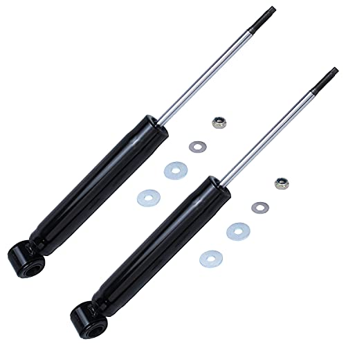 Image of Detroit Axle - FWD Pair Rear Shocks for 1993-1997 Volvo 850, 1998-2004 C70, 1998-2000 S70, 1998-2000 V70, 2 Shock Absorbers Assembly Replacement